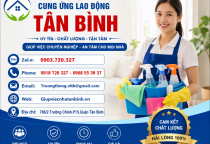 Giúp Việc Nhà Tân Bình Uy Tín, Chuyên Nghiệp – Có Mặt Nhanh Chỉ Sau 2 Giờ
