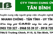 Tìm Người Giúp Việc Quận Gò Vấp Uy Tín  0903720327